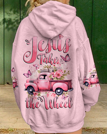 Jesus Take The Wheel Hoodie 11