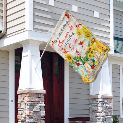 In A World Where You Can Be Anything, Be Like Jesus Flag