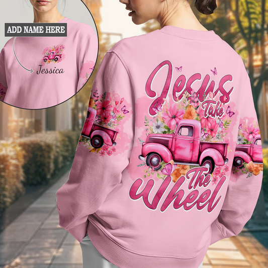 Jesus Take The Wheel Sweatshirt 4