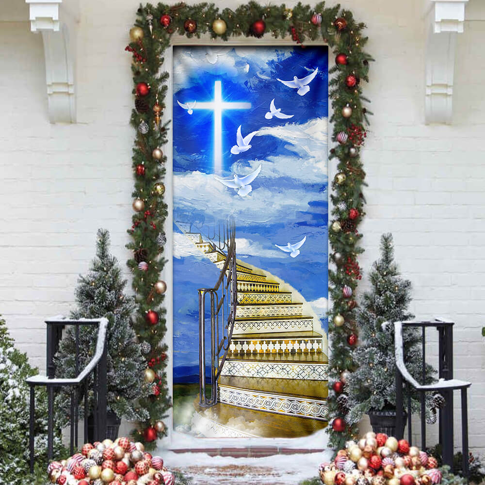 Jesus Door Cover Go To Heaven