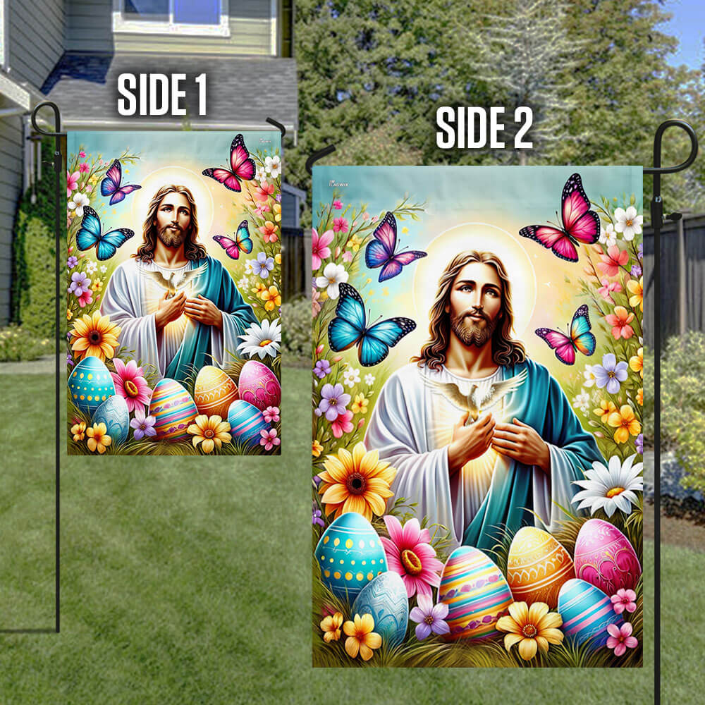 FLAGWIX  Jesus Christ Easter Day Egg Flag