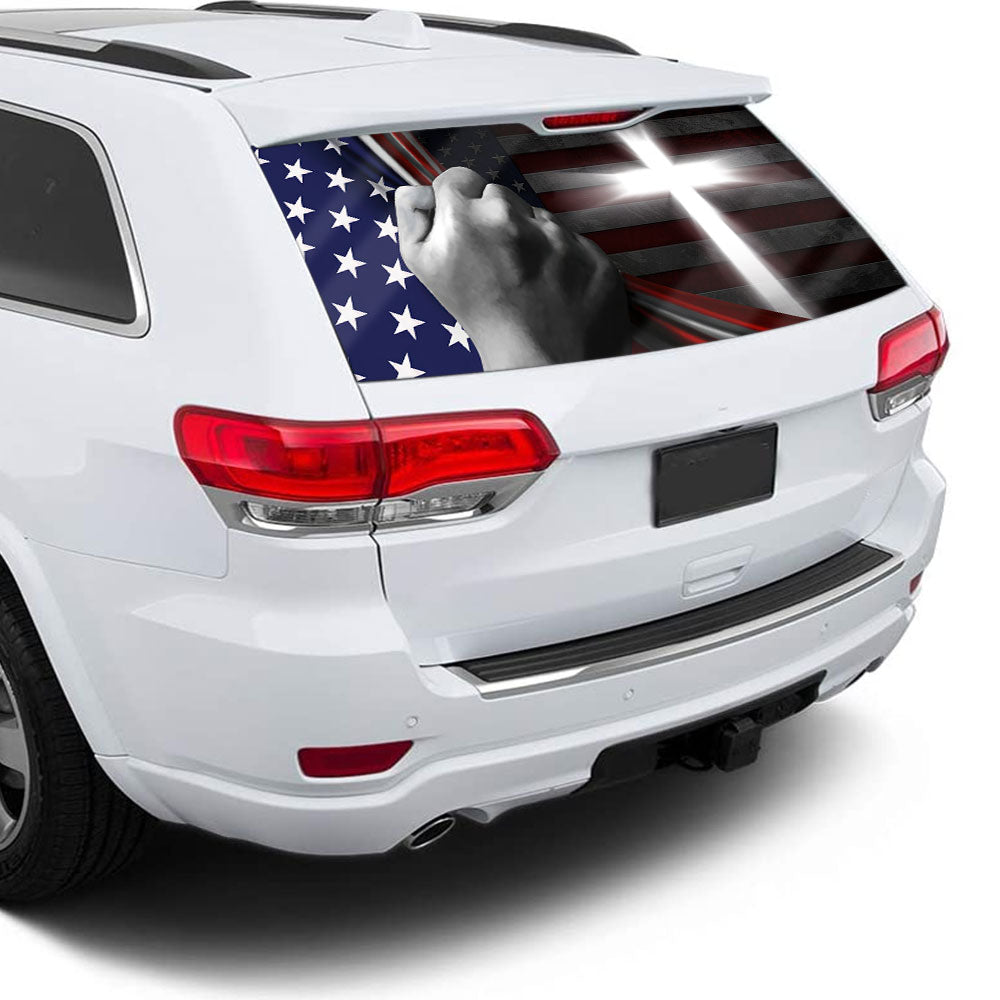 Jesus Is My Savior Rear Window Decal