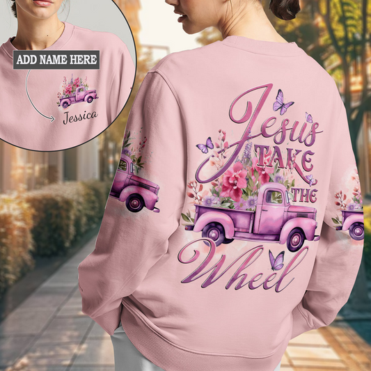 Jesus Take The Wheel Sweatshirt 9