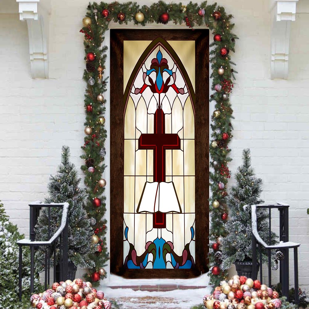 Jesus Christ Cross Door Cover