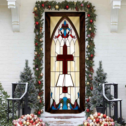 Jesus Christ Cross Door Cover