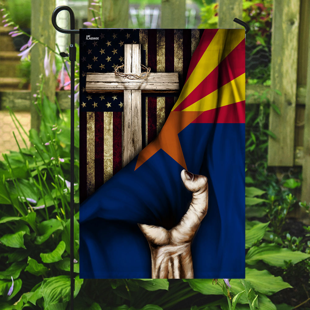 Christian Cross - Arizona Flag