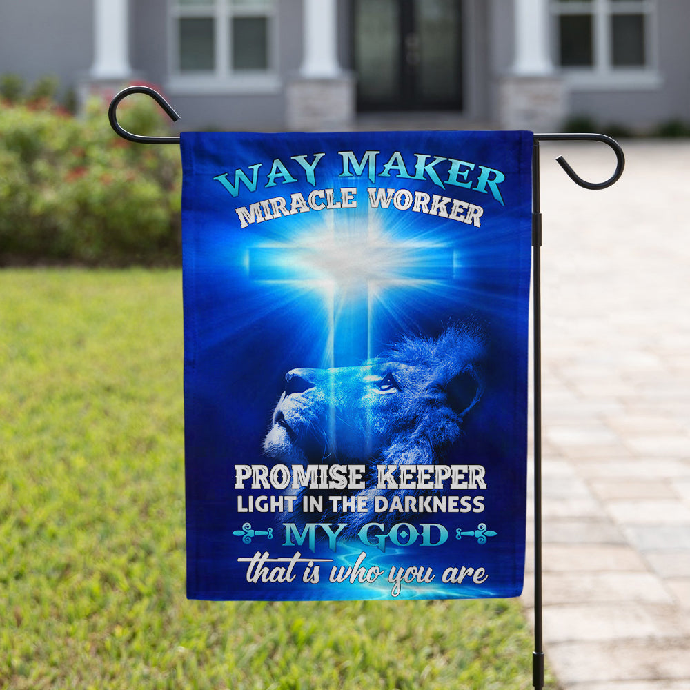 Way Maker Miracle Worker Jesus Christ Flag 3-Day Shipping