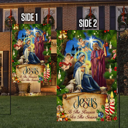 Jesus Flag Nativity Of Jesus Christmas Flag