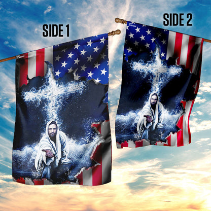 American Flag Jesus FLAGWIX  ™ Cool Jesus Flag