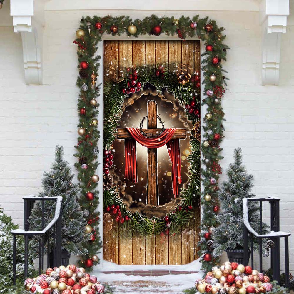 Christian Cross Door Cover