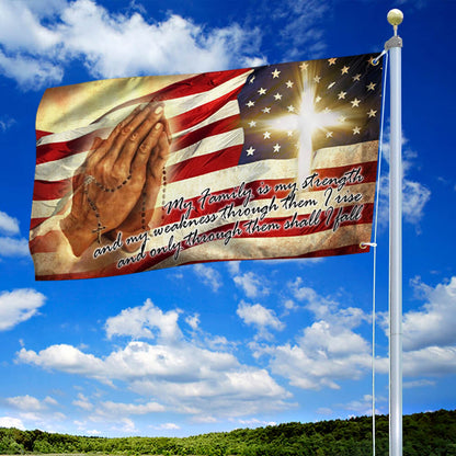 Jesus Family Grommet Flag PN089GF