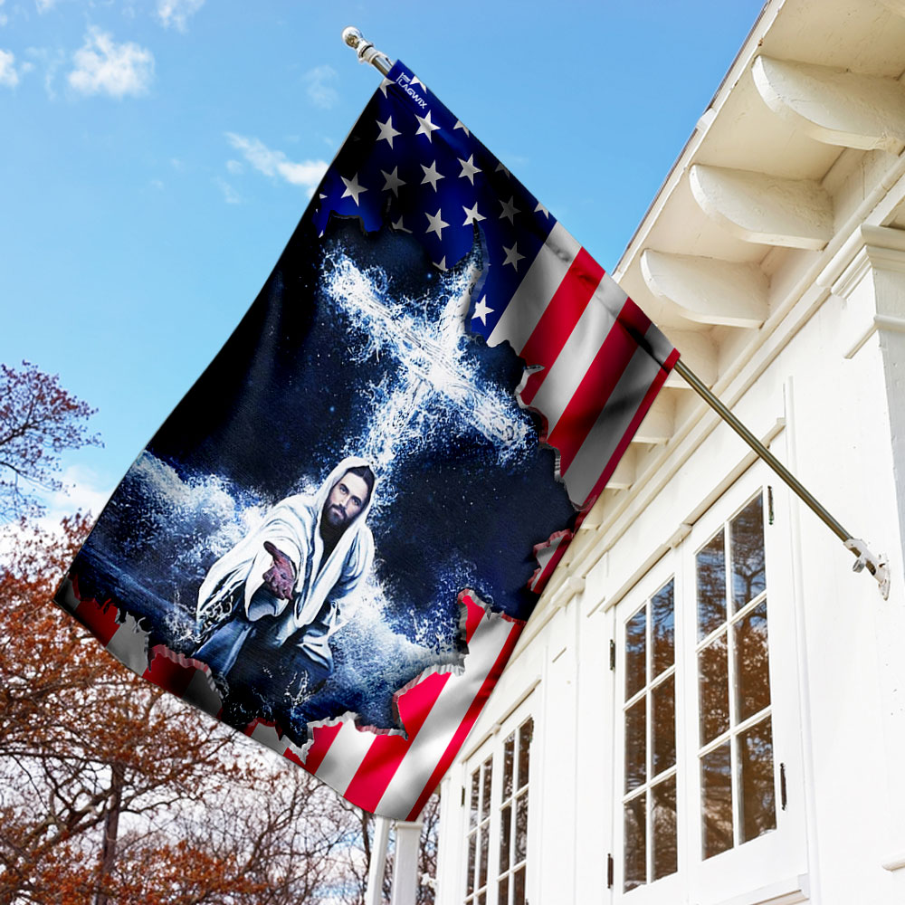 American Flag Jesus FLAGWIX  ™ Cool Jesus Flag