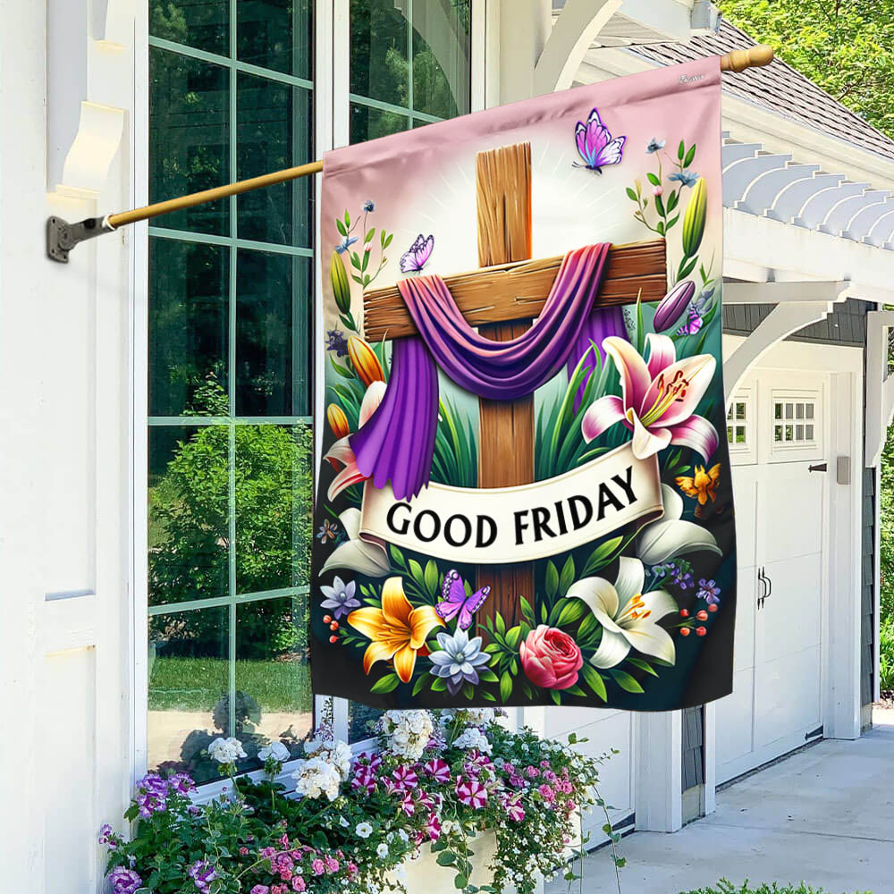 FLAGWIX  Good Friday Christian Cross Jesus Christ Flag
