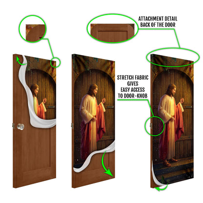Jesus Knocking On The Door Door Cover