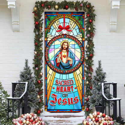 Sacred Heart Of Jesus Door Cover