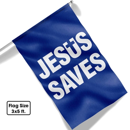 Jesus Flag Jesus Saves Christian Flag