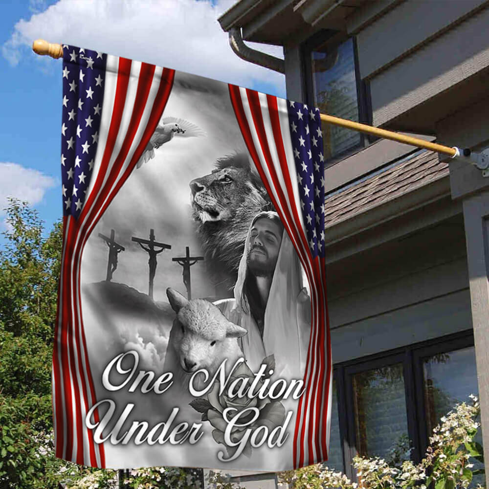 Jesus Flag One Nation Under God