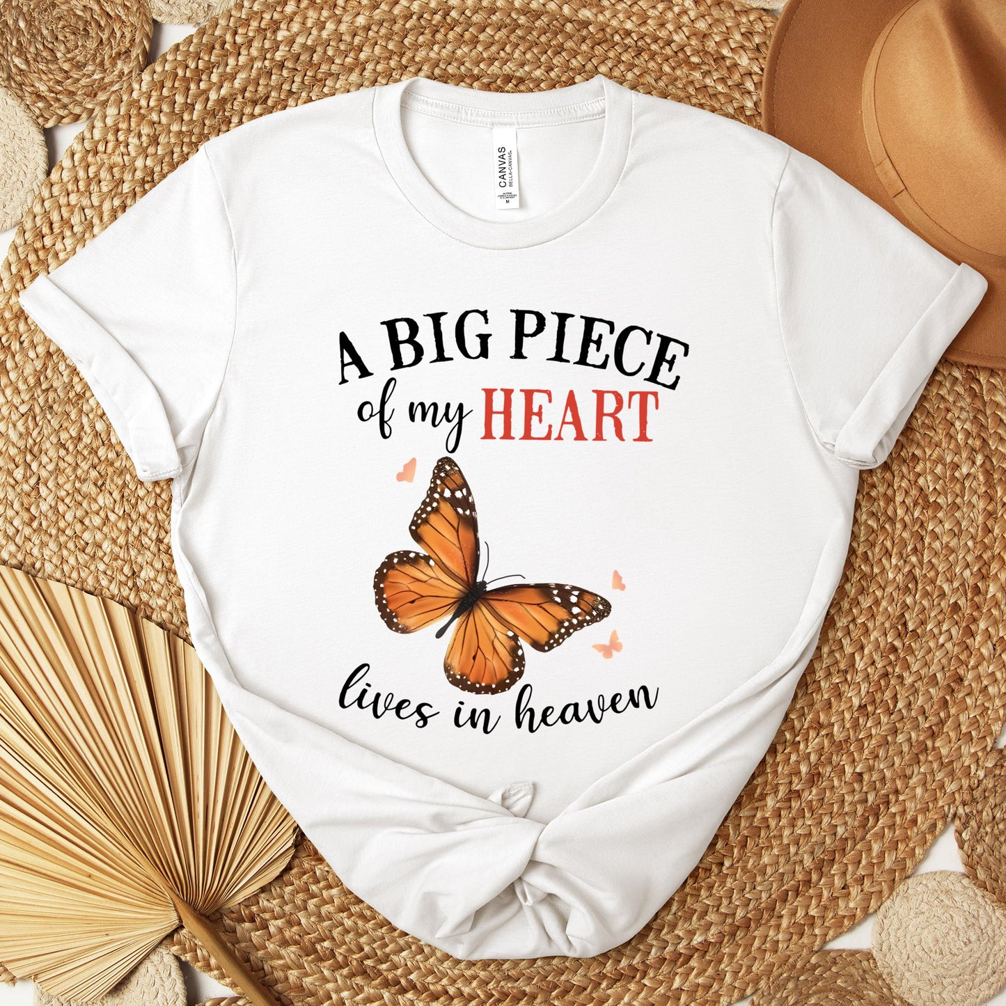 A Big Piece Of My Heart Lives In Heaven 01 Premium T-shirt