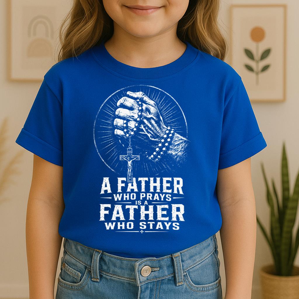 A Father Who Prays Is A Father Who Stays