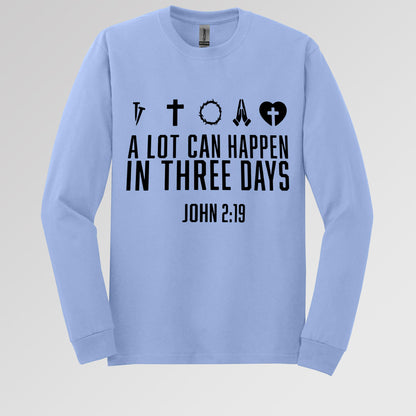 A Lot Can Happen In Three Days John 2.19