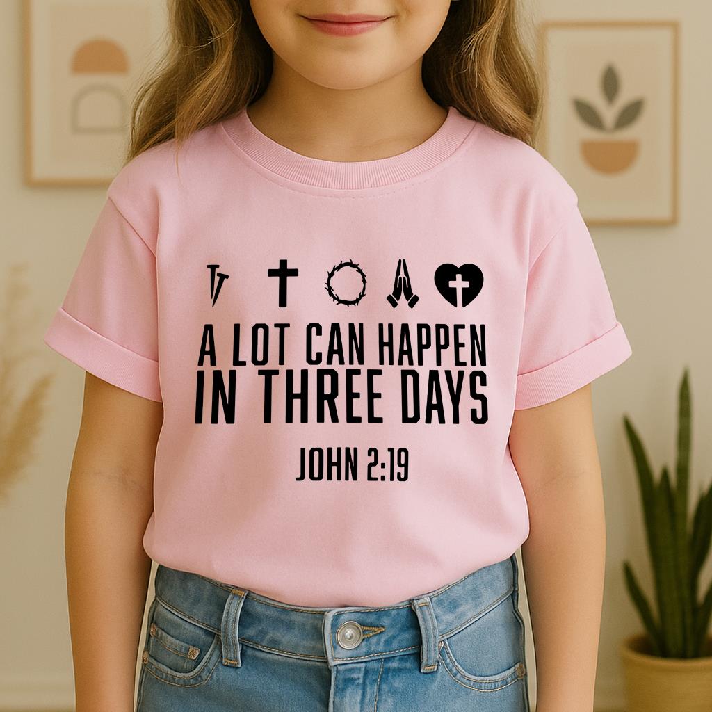 A Lot Can Happen In Three Days John 2.19