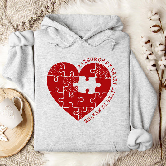 A Piece Of My Heart Lives In Heaven 02 Hoodie