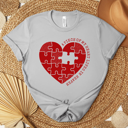 A Piece Of My Heart Lives In Heaven 02 Premium T-shirt