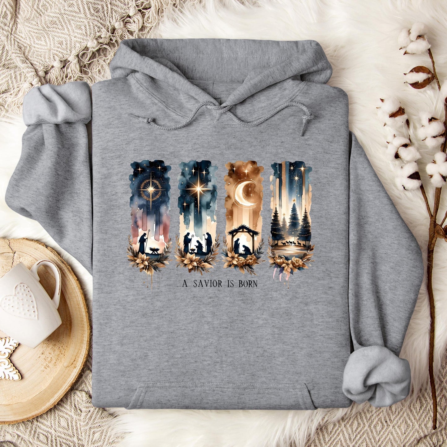 A Savior Is Born Hoodie