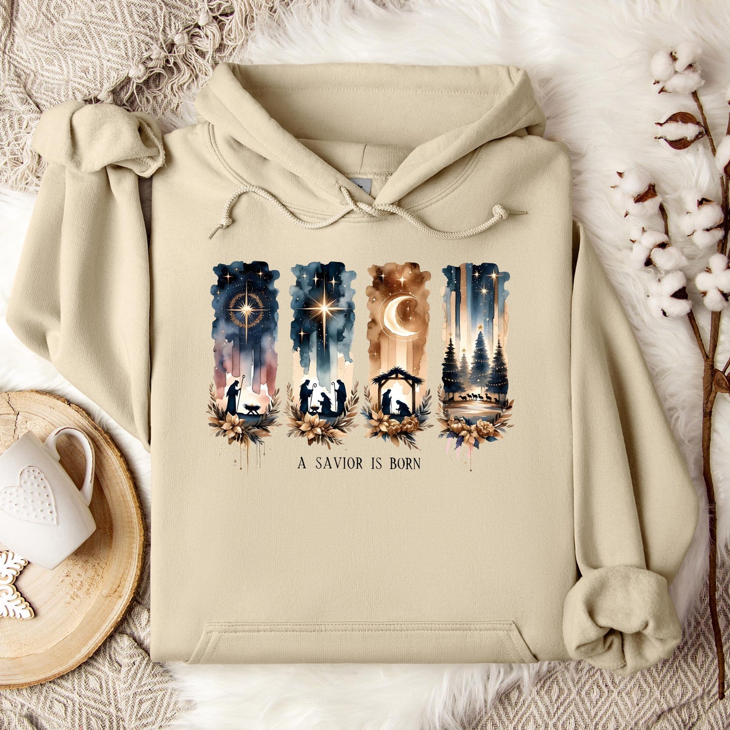 A Savior Is Born Hoodie