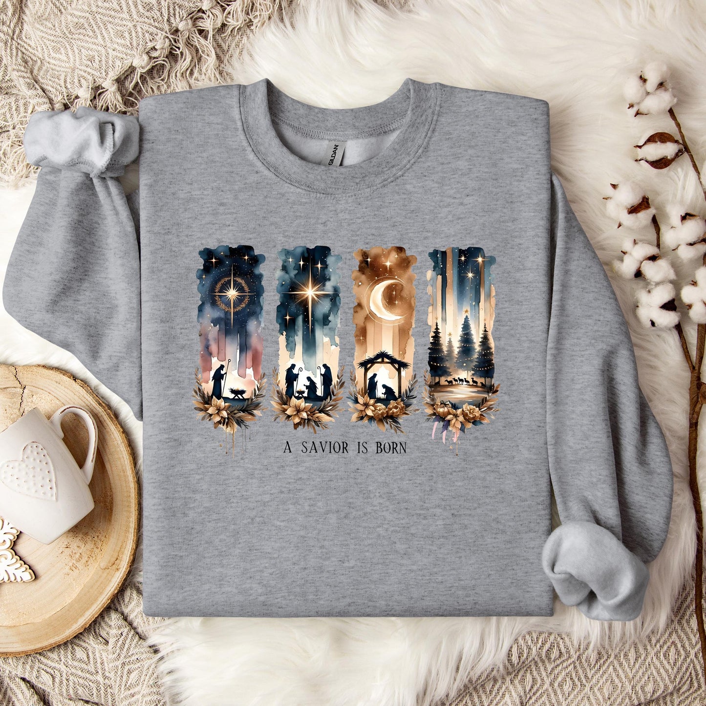 A Savior Is Born Sweatshirt