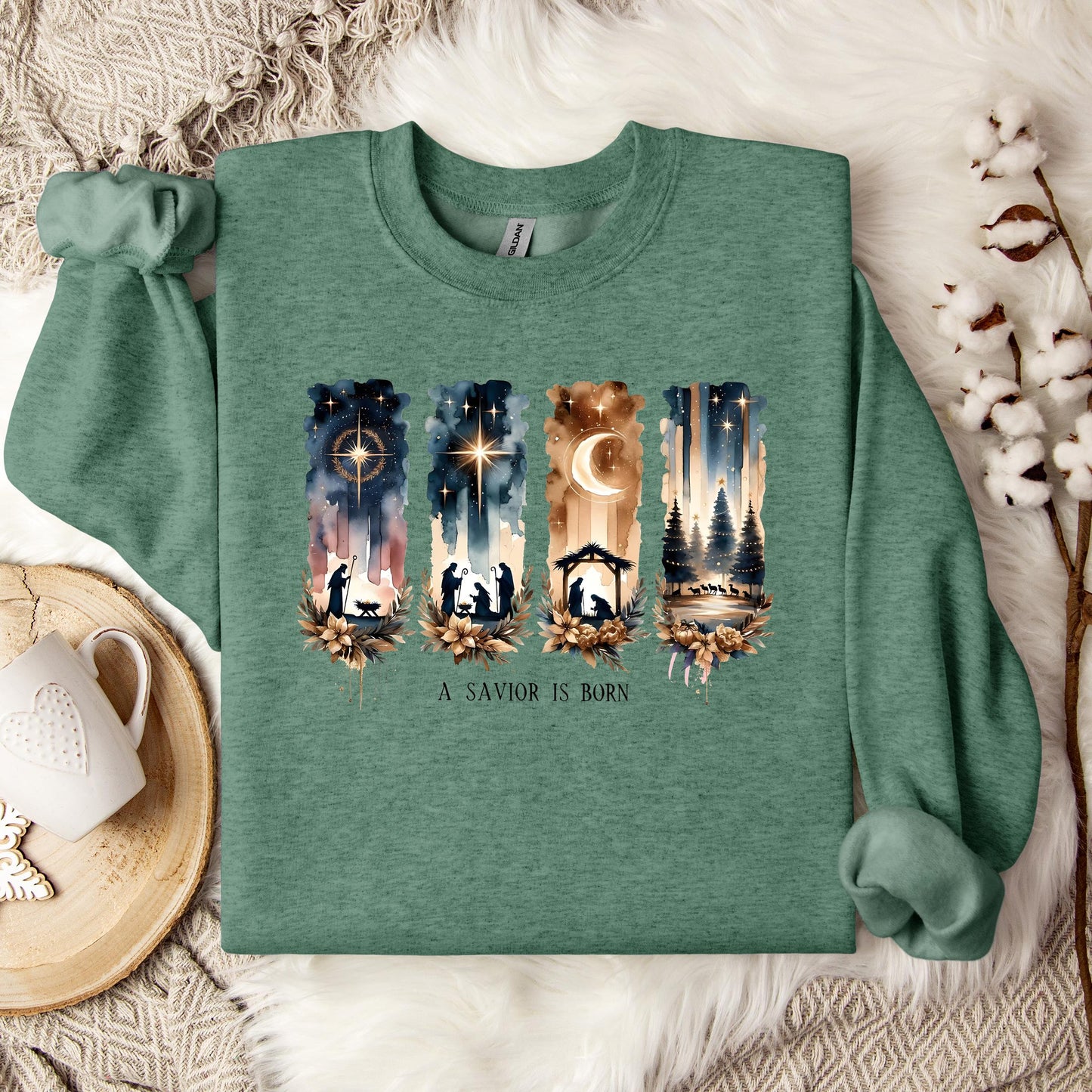 A Savior Is Born Sweatshirt