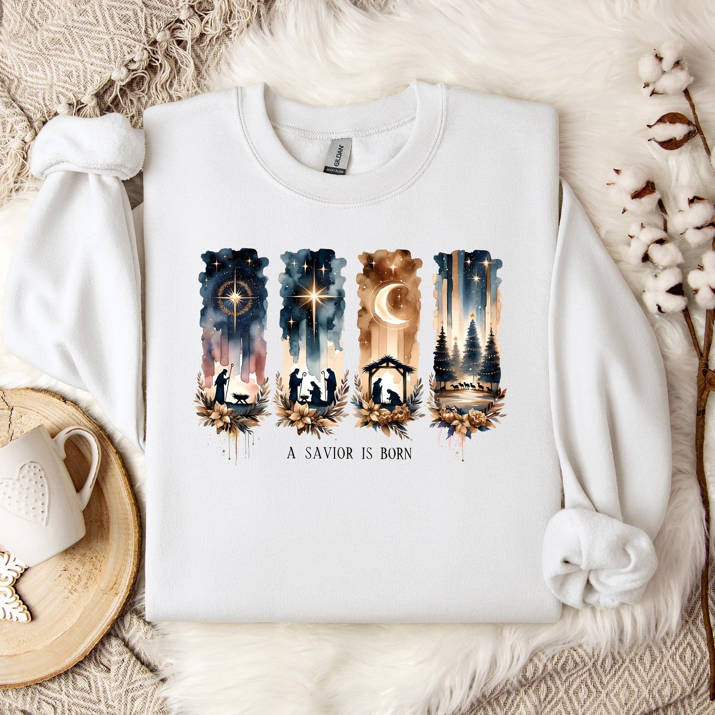 A Savior Is Born Sweatshirt