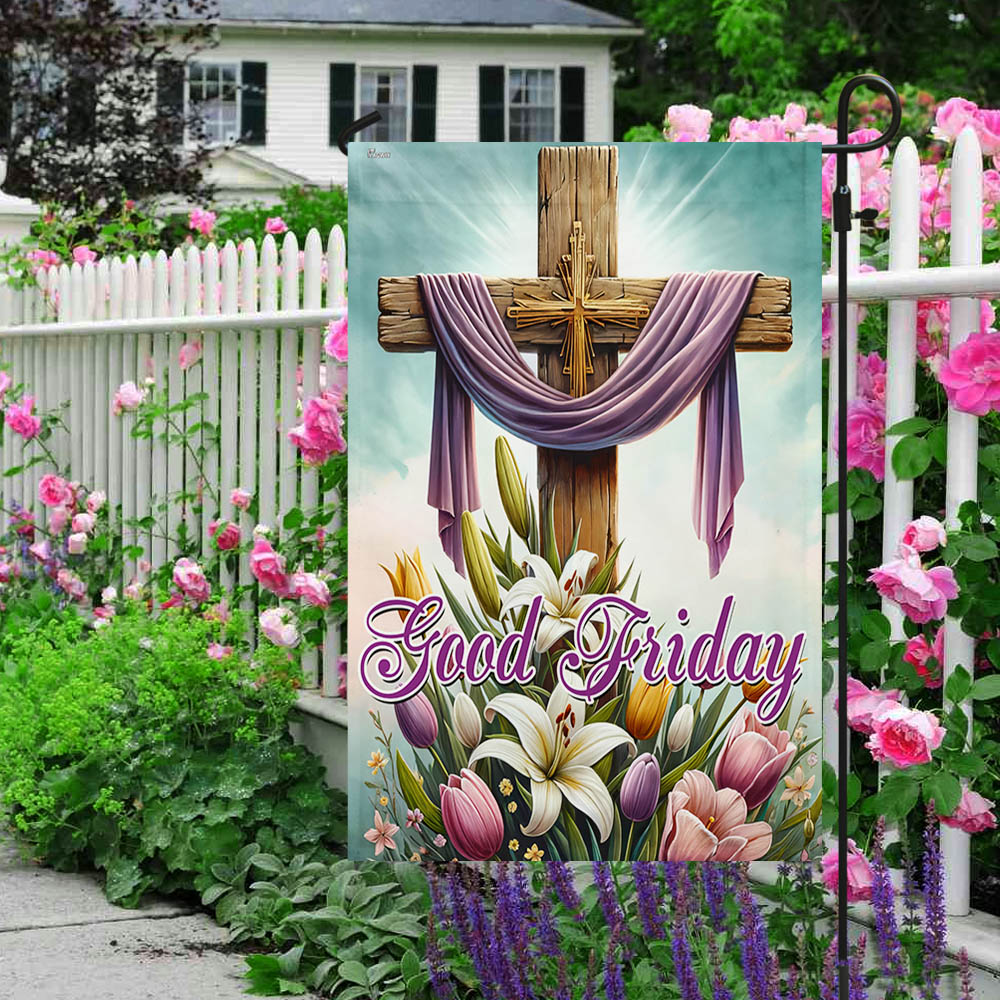 FLAGWIX  Easter Christian Cross Good Friday Flag