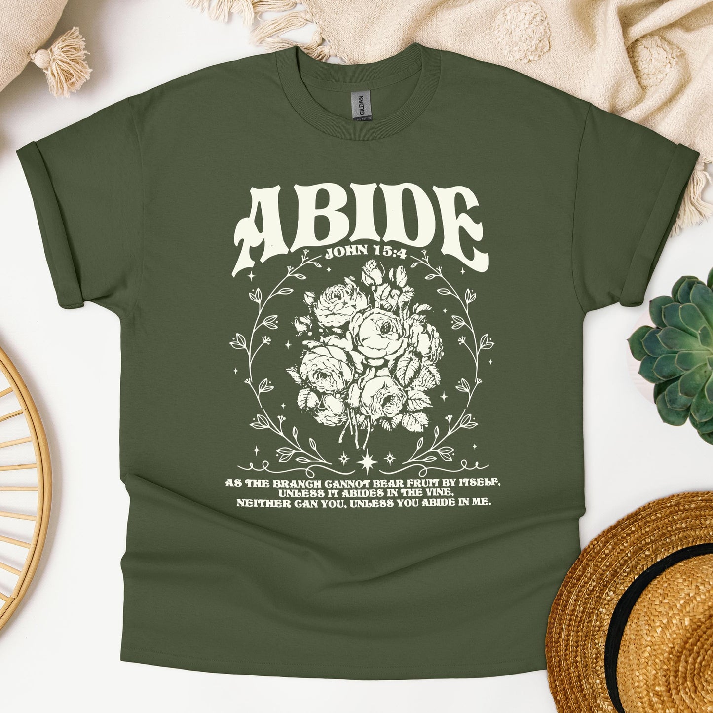 Abide John 15.4