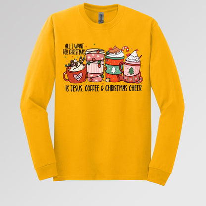 All I Want For Christmas Is Jesus Coffee Christmas Cheer