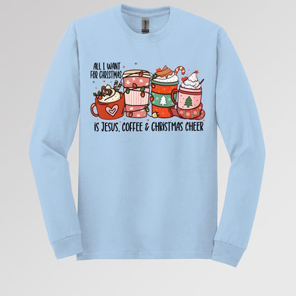 All I Want For Christmas Is Jesus Coffee Christmas Cheer