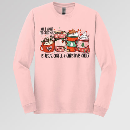 All I Want For Christmas Is Jesus Coffee Christmas Cheer