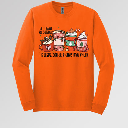 All I Want For Christmas Is Jesus Coffee Christmas Cheer