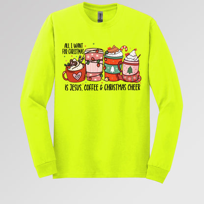 All I Want For Christmas Is Jesus Coffee Christmas Cheer