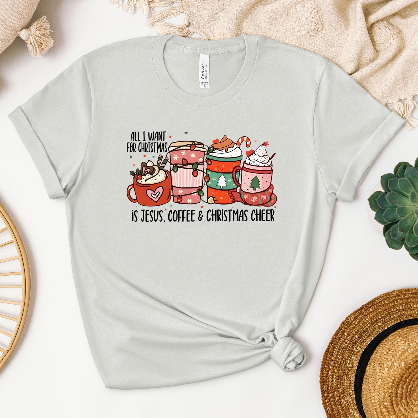 All I Want For Christmas Is Jesus Coffee Christmas Cheer