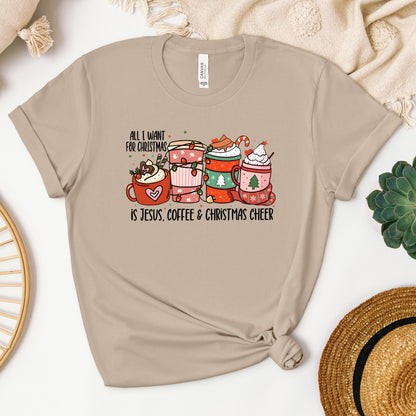 All I Want For Christmas Is Jesus Coffee Christmas Cheer