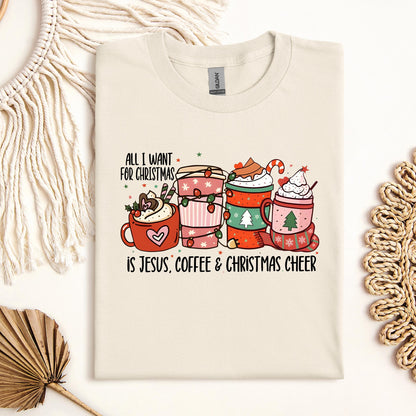 All I Want For Christmas Is Jesus Coffee Christmas Cheer