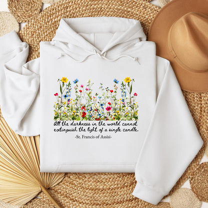 All The Darkness In The World Cannot Extinguish The Light Of A Single Candle