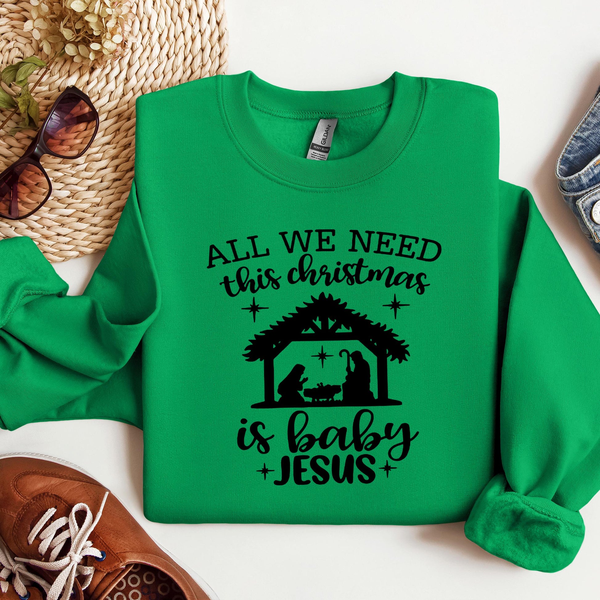 All We Need This Christmas Is Baby Jesus