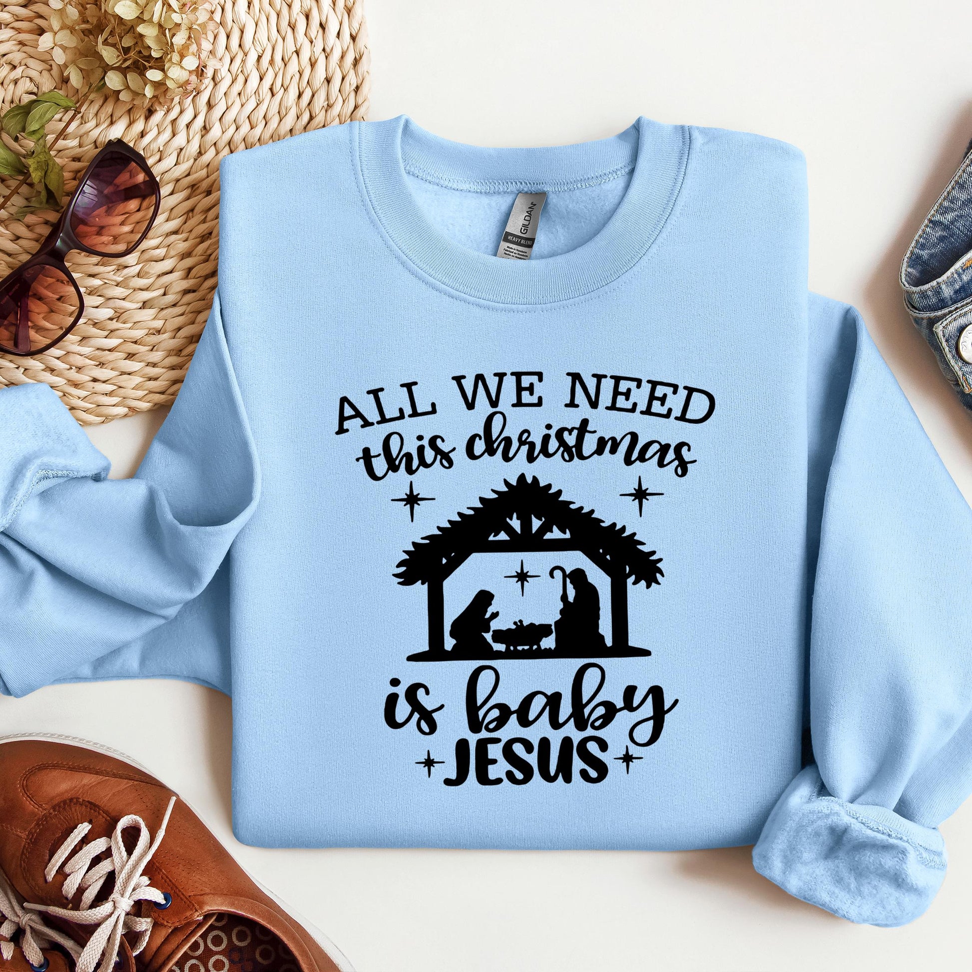 All We Need This Christmas Is Baby Jesus