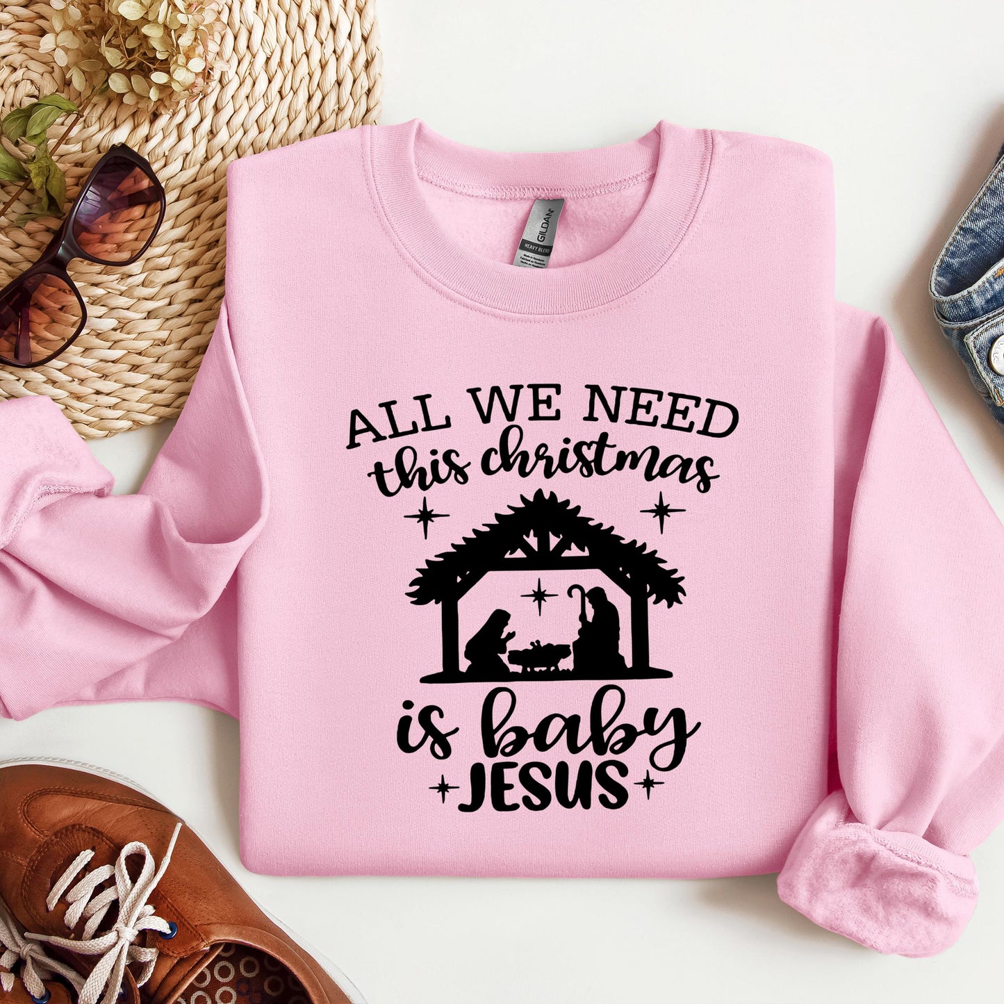 All We Need This Christmas Is Baby Jesus
