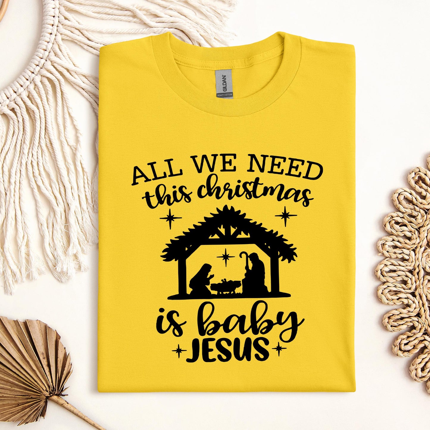 All We Need This Christmas Is Baby Jesus