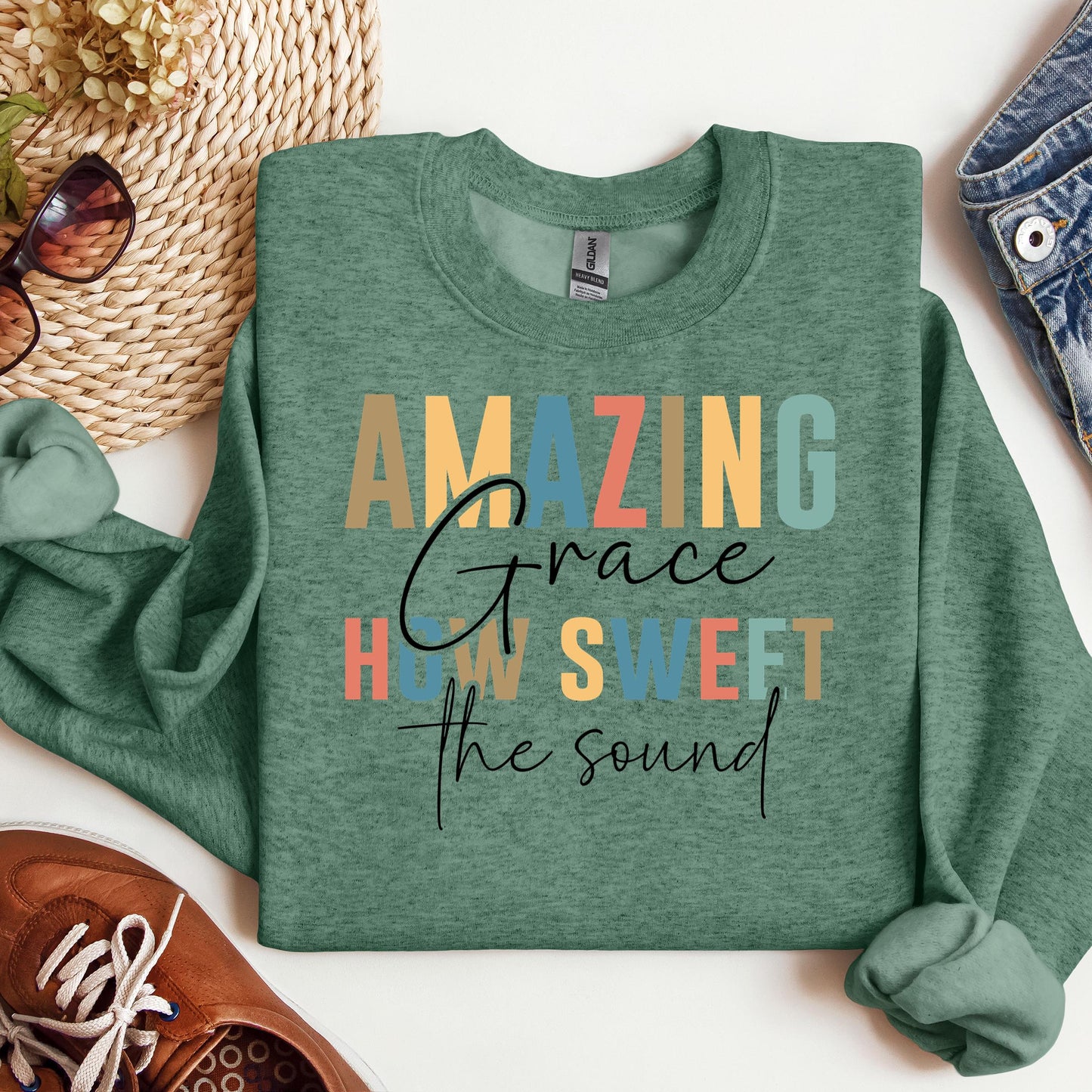 Amazing Grace how sweet the sound 14