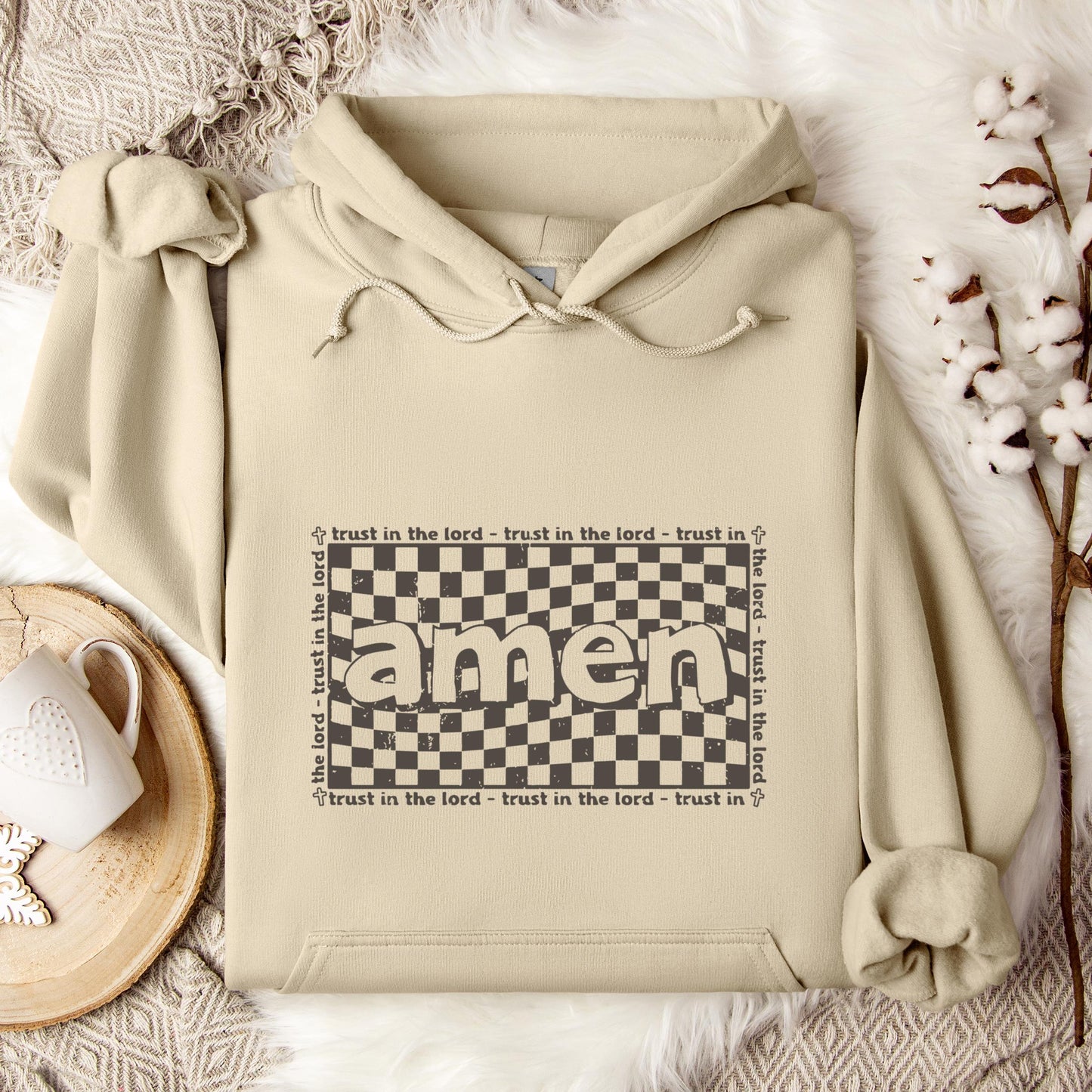 Amen Trust In The Lord Hoodie
