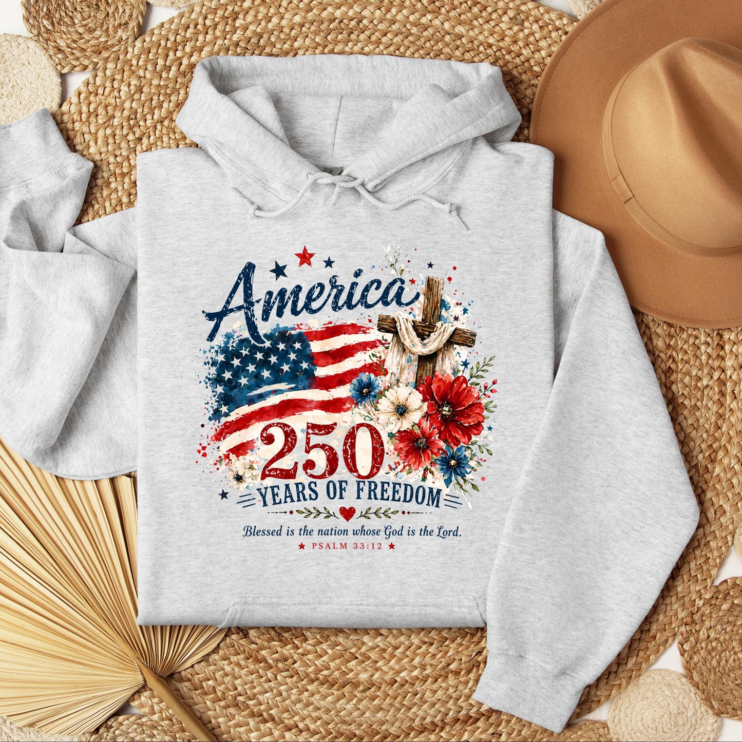 America 250 Years Of Freedom Blessed Is The Nation Whose God Is The Lord Psalm 33.12 01